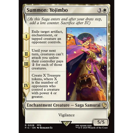 Summon: Yojimbo, a card from English Magic: The Gathering Final Fantasy
