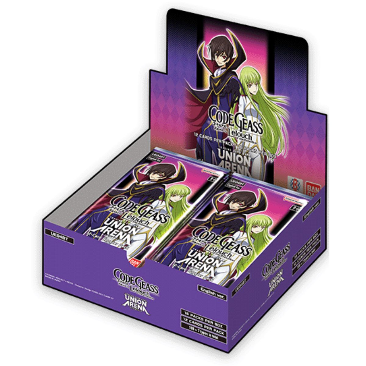 Union Arena Code Geass Lelouch Of The Rebellion [ue04bt] - English Version Booster Box