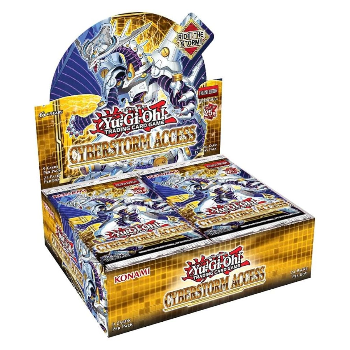 Yu-Gi-Oh! Sealed Booster BOX Cyberstorm Access