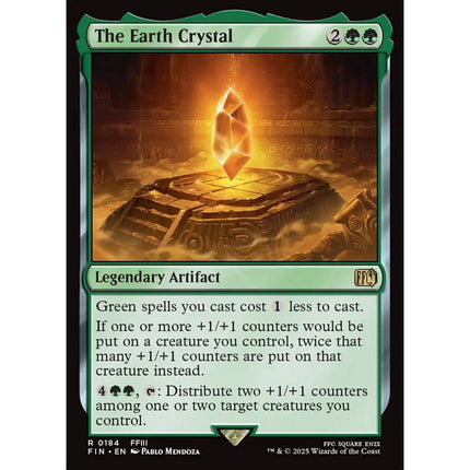 The Earth Crystal, a card from English Magic: The Gathering Final Fantasy