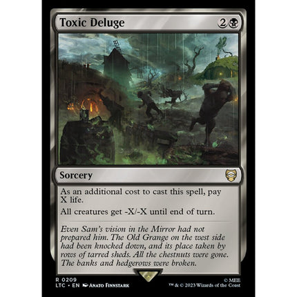 Toxic Deluge, a card from English Magic: The Gathering The Lord of the Rings: Tales of Middle-earth