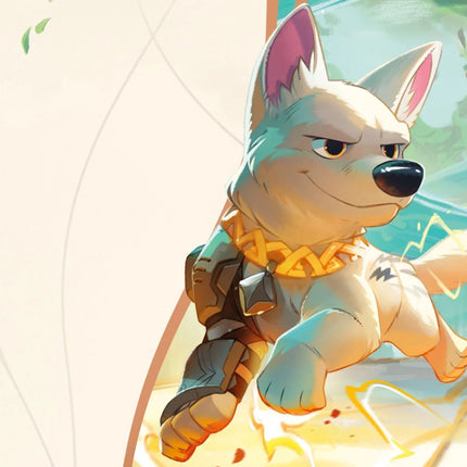 Disney Lorcana Archazia's Island artwork featuring Bolt