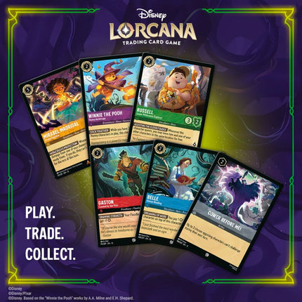 Disney Lorcana Attack of the Vine! cards to play, trade and collect