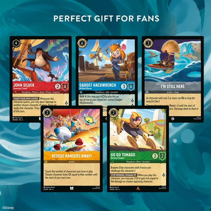 Disney Lorcana Azurite Sea cards – a perfect gift for Disney fans