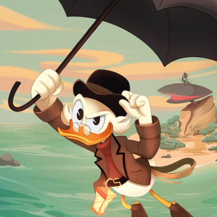 Scrooge McDuck artwork from the Disney Lorcana Scrooge McDuck Gift Box