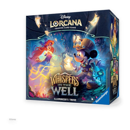 Disney Lorcana Whispers in the Well Illumineer's Trove box