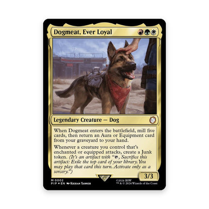 Dogmeat, Ever Loyal - Scrappy Survivors commander