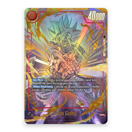 Son Goku FB04-129 Super Alternate Art secret rare from Ultra Limit