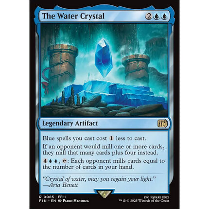 The Water Crystal, a card from English Magic: The Gathering Final Fantasy