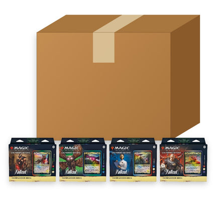 Magic: The Gathering Fallout Commander Deck set of all 4 decks