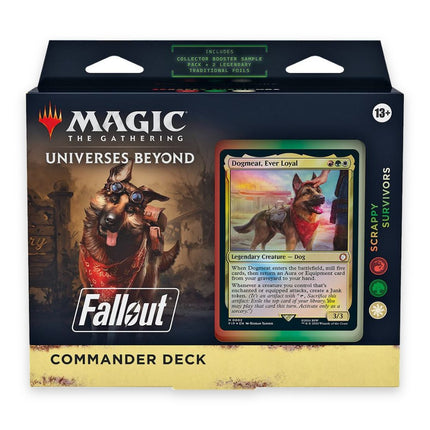 Magic: The Gathering Fallout Commander Deck Scrappy Survivors