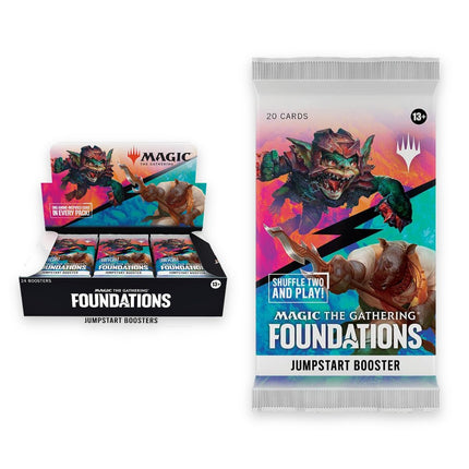 Magic: The Gathering Foundations Jumpstart Booster Box and pack