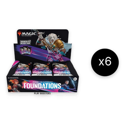 Magic: The Gathering Foundations Play Booster Box case of 6 boxes
