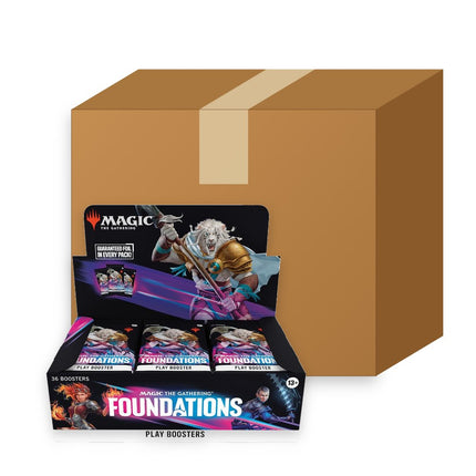 Magic: The Gathering Foundations Play Booster Box sealed case