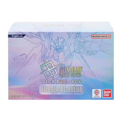 Gundam Card Game Freedom Ascension SC01 Deck Build Box, single sealed box