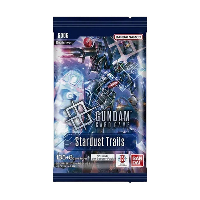 Gundam Card Game Stardust Trails (GD06) English 12-card booster pack