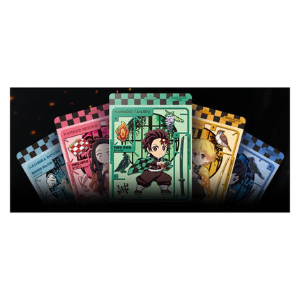 PM grade cards from Demon Slayer Infinity Castle Collect Card (Mapniverse), including Tanjiro Kamado