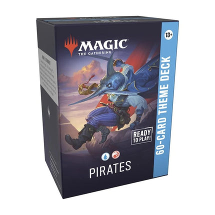 Magic: The Gathering Lorwyn Eclipsed Theme Deck: Pirates, angled view of sealed deck box from the left