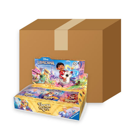 Disney Lorcana Hyperia City Booster Box sealed case