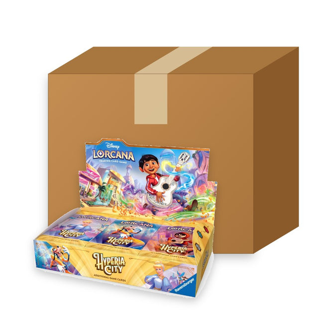 Disney Lorcana Hyperia City Booster Box sealed case