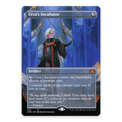 Urza's Incubator (Bonus) Mythic DMR 453, a chase card from English Magic: The Gathering Dominaria Remastered