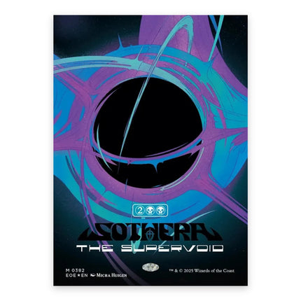 Sothera, the Supervoid (Bonus) Mythic EOE 382, a chase card from English Magic: The Gathering Edge of Eternities