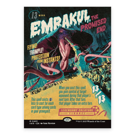 Emrakul, the Promised End (Bonus) Mythic INR 481, a chase card from English Magic: The Gathering Innistrad Remastered