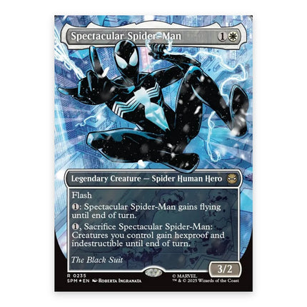 Spectacular Spider-Man (Bonus) Rare SPM 235, a chase card from English Magic: The Gathering Marvel's Spider-Man