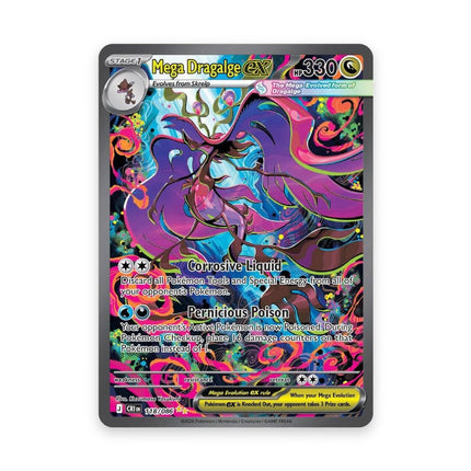 Mega Dragalge ex 118/086 - Chaos Rising card