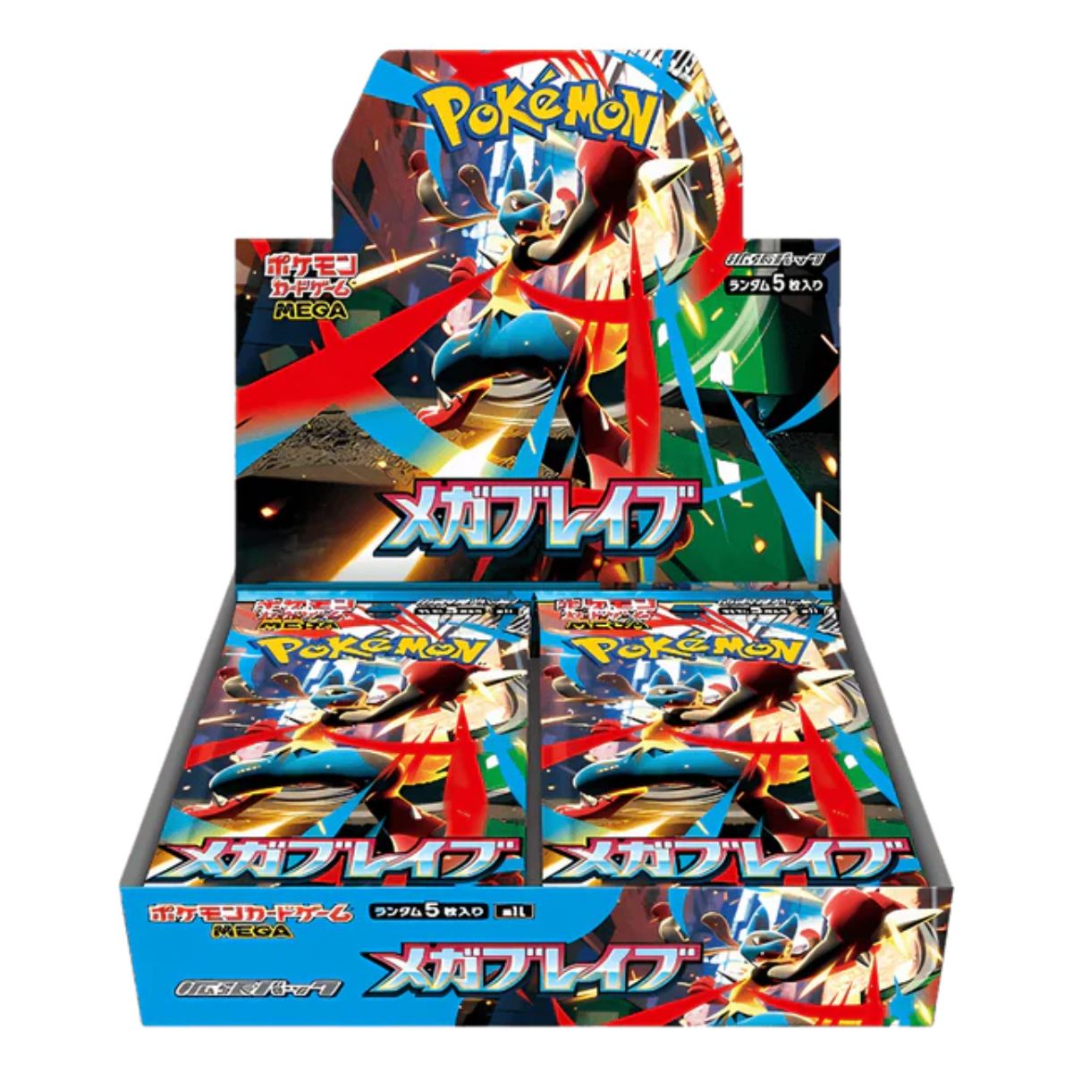 Pokemon Mega Brave M1L Japanese Booster Box