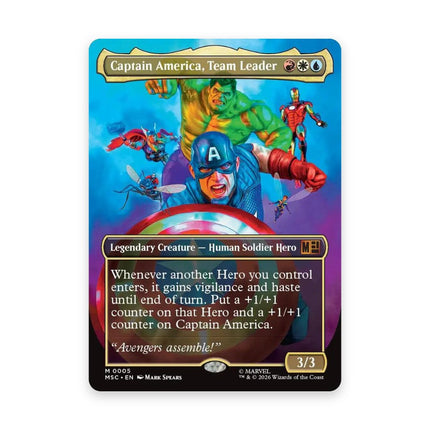Captain America, Team Leader - Avengers Assemble commander