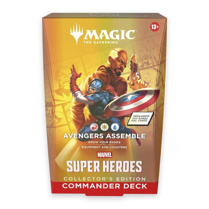 Magic: The Gathering Marvel Super Heroes Collector's Edition Commander Deck Avengers Assemble