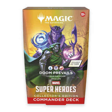 Magic: The Gathering Marvel Super Heroes Collector's Edition Commander Deck Doom Prevails