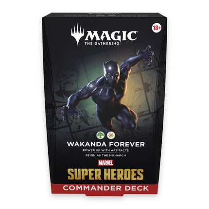 Magic: The Gathering Marvel Super Heroes Commander Deck Wakanda Forever