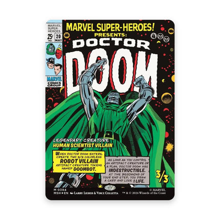 Doctor Doom - Marvel Super Heroes card