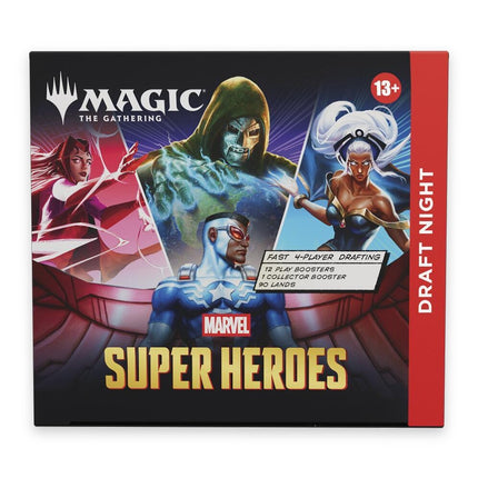 Magic: The Gathering Marvel Super Heroes Draft Night box