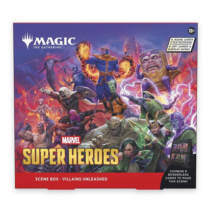 Magic: The Gathering Marvel Super Heroes Scene Box Villains Unleashed