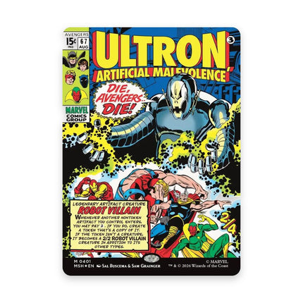 Ultron - Marvel Super Heroes card