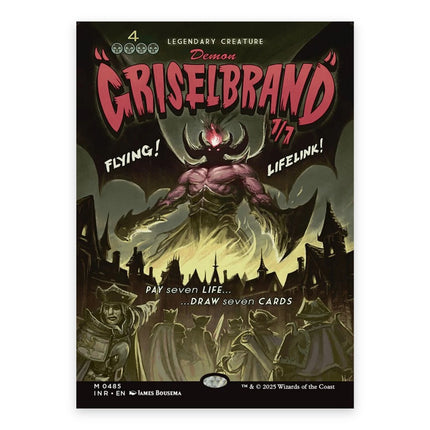 Griselbrand (Bonus) Mythic INR 485, a chase card from English Magic: The Gathering Innistrad Remastered