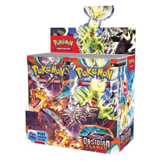 Pokemon Scarlet & Violet Obsidian Flames: Booster Box (36 Packs)
