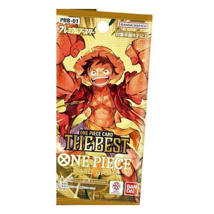 One Piece Card Game The Best PRB-01 Japanese Premium Booster Pack, sealed pack front