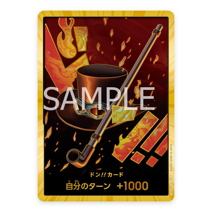 Sabo special DON!! card, Japanese One Piece Card Game The Best PRB-01
