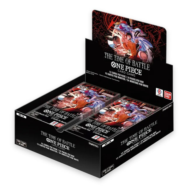 One Piece Card Game The Time of Battle OP-16 Booster Box, sealed English 24-pack display