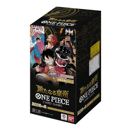 One Piece Card Game Emperors in the New World OP-09 Japanese booster box, sealed 24-pack display