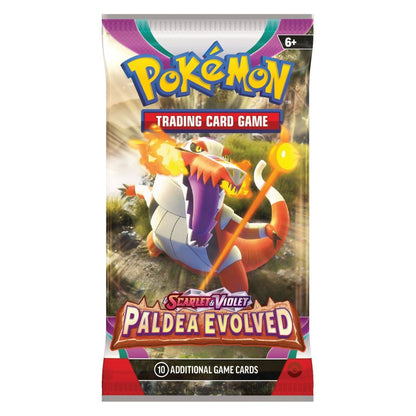 Pokemon Scarlet & Violet Paldea Evolved: Booster Pack Collectors Kingdom Pokemon Scarlet & Violet Paldea Evolved: Booster Pack Collectors Kingdom