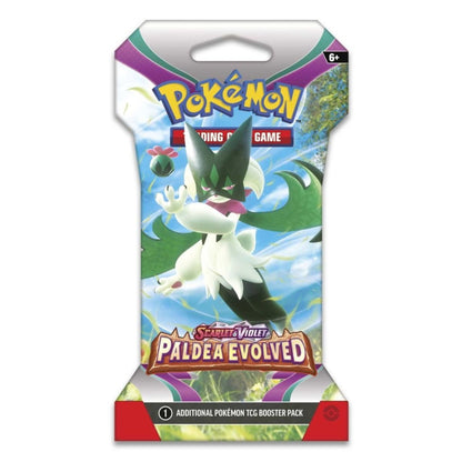 Pokemon Scarlet & Violet Paldea Evolved: Sleeved Booster Pack