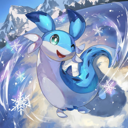 Chillet card illustration from Palworld Dawn of Palpagos