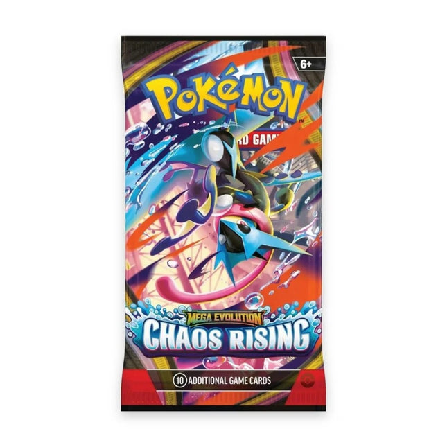 Pokémon Mega Evolution Chaos Rising Booster Box, sealed box