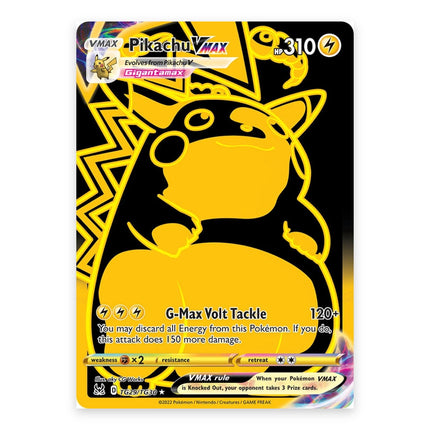 Pikachu VMAX Trainer Gallery Secret Rare TG29, a chase card from English Pokémon TCG Lost Origin
