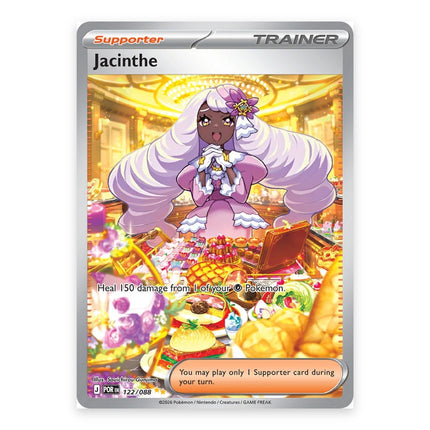 Jacinthe Special Illustration Rare 122, a chase card from English Pokémon TCG Perfect Order